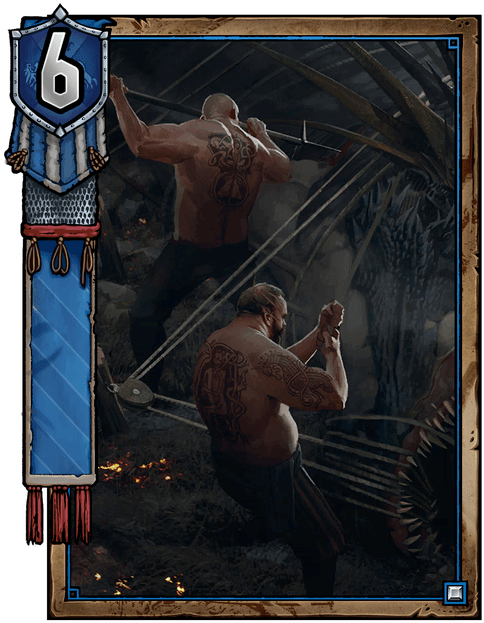 Crinfrid chasseur Gwent cards igrozabor