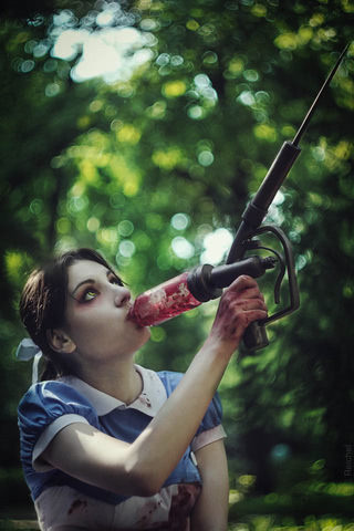 Little sister by Amiko-chan (Bioshock) cosplay 15